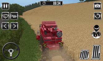 Farming Tractor Harvest Simulator - Tractor Drive capture d'écran 2