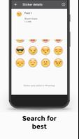 Emoji 🤪  Sticker For WApp capture d'écran 2