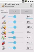 Health Measure Graph تصوير الشاشة 2