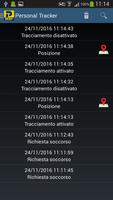Personal Tracker اسکرین شاٹ 3