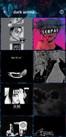 dark anime wallpaper Ekran Görüntüsü 1