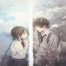 anime couple wallpaper half APK