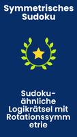 Rotations Sudoku Logik Rätsel Plakat