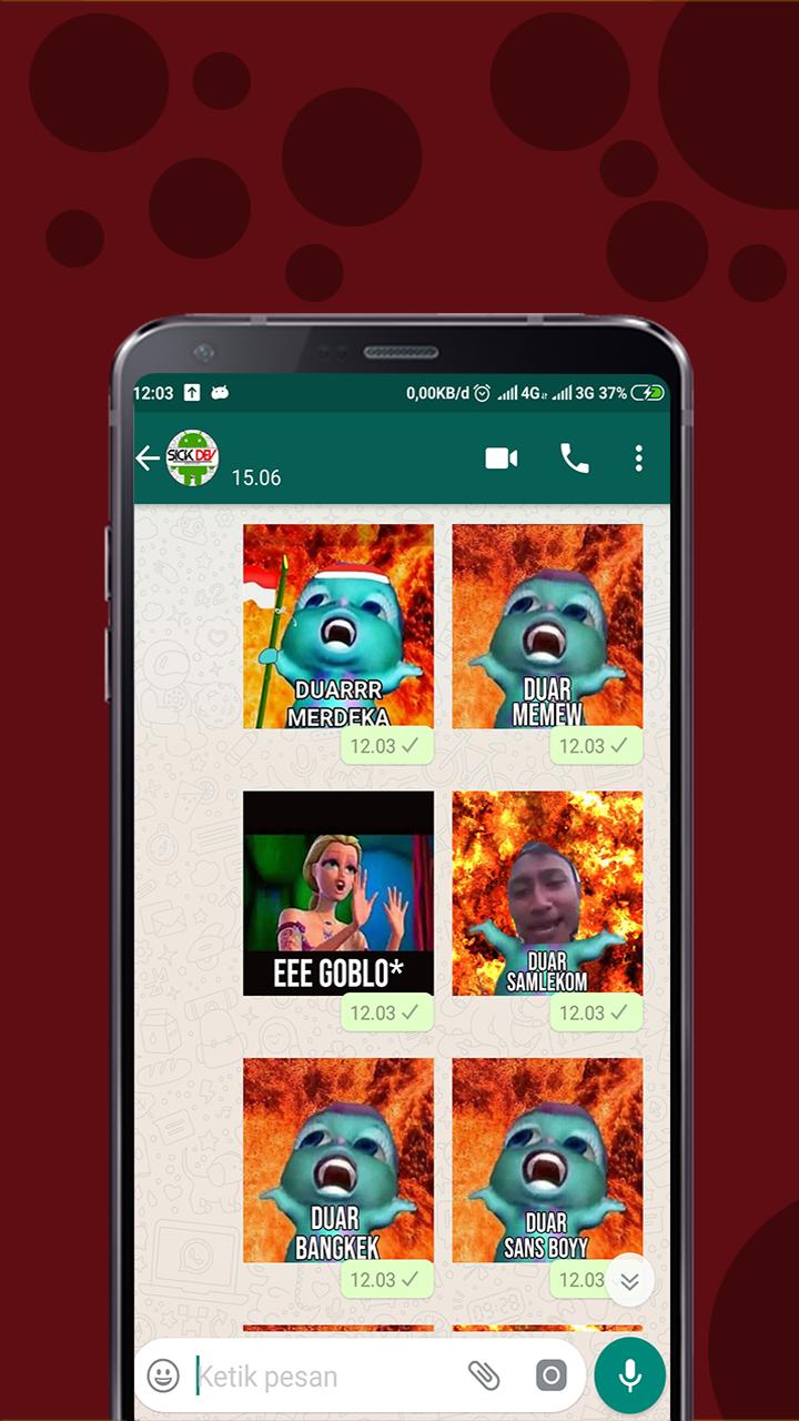 Stiker Wa Duar Meme For Android Apk Download