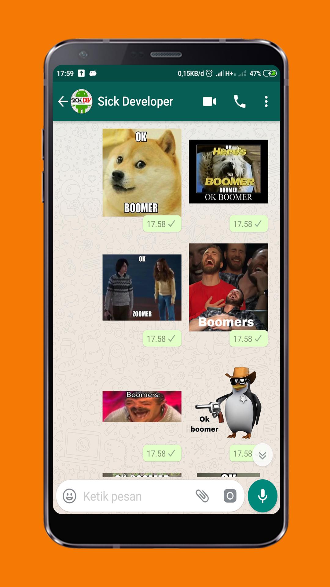 Ok Boomer Sticker For Android Apk Download
