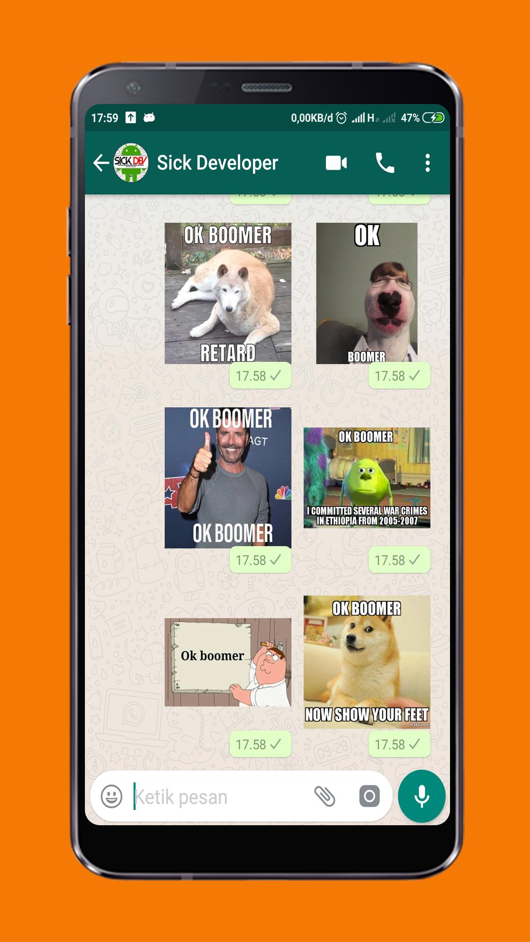 Ok Boomer Sticker For Android Apk Download