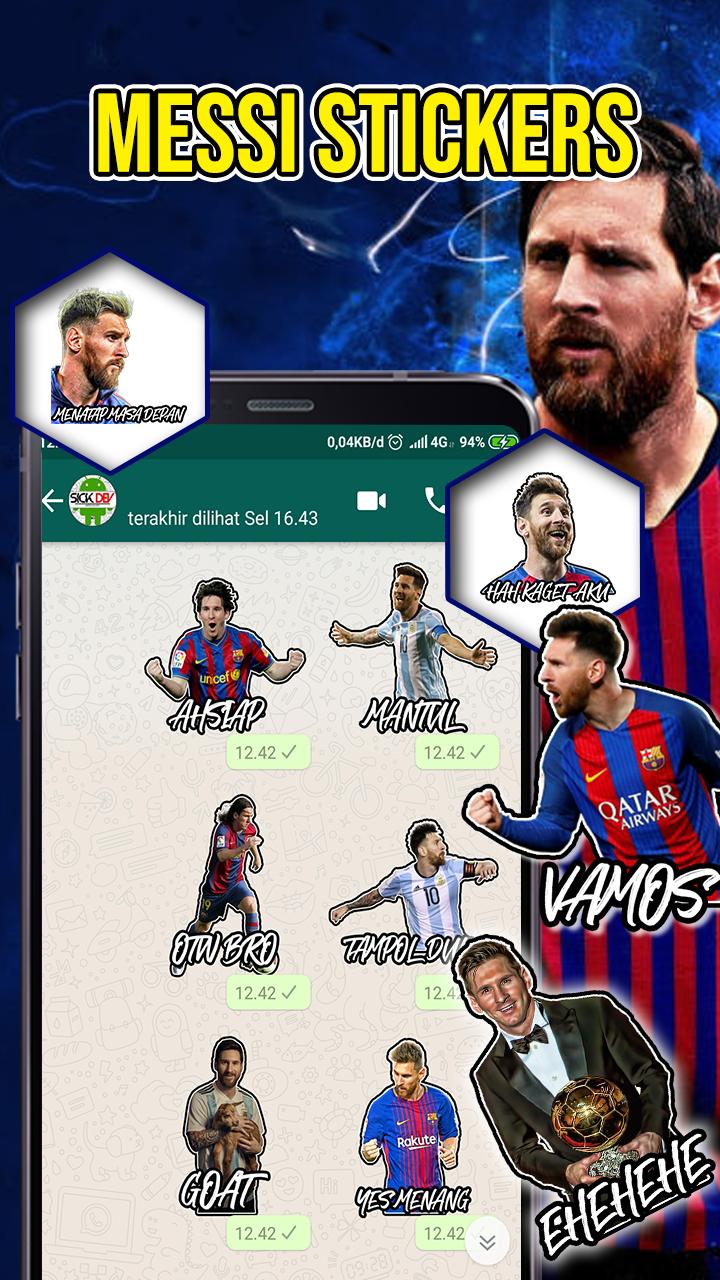 Stiker Meme Messi For Android Apk Download