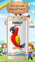 Parrot Coloring Book Affiche