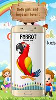 Parrot Coloring Book پوسٹر