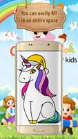 Unicorn Coloring Book syot layar 1