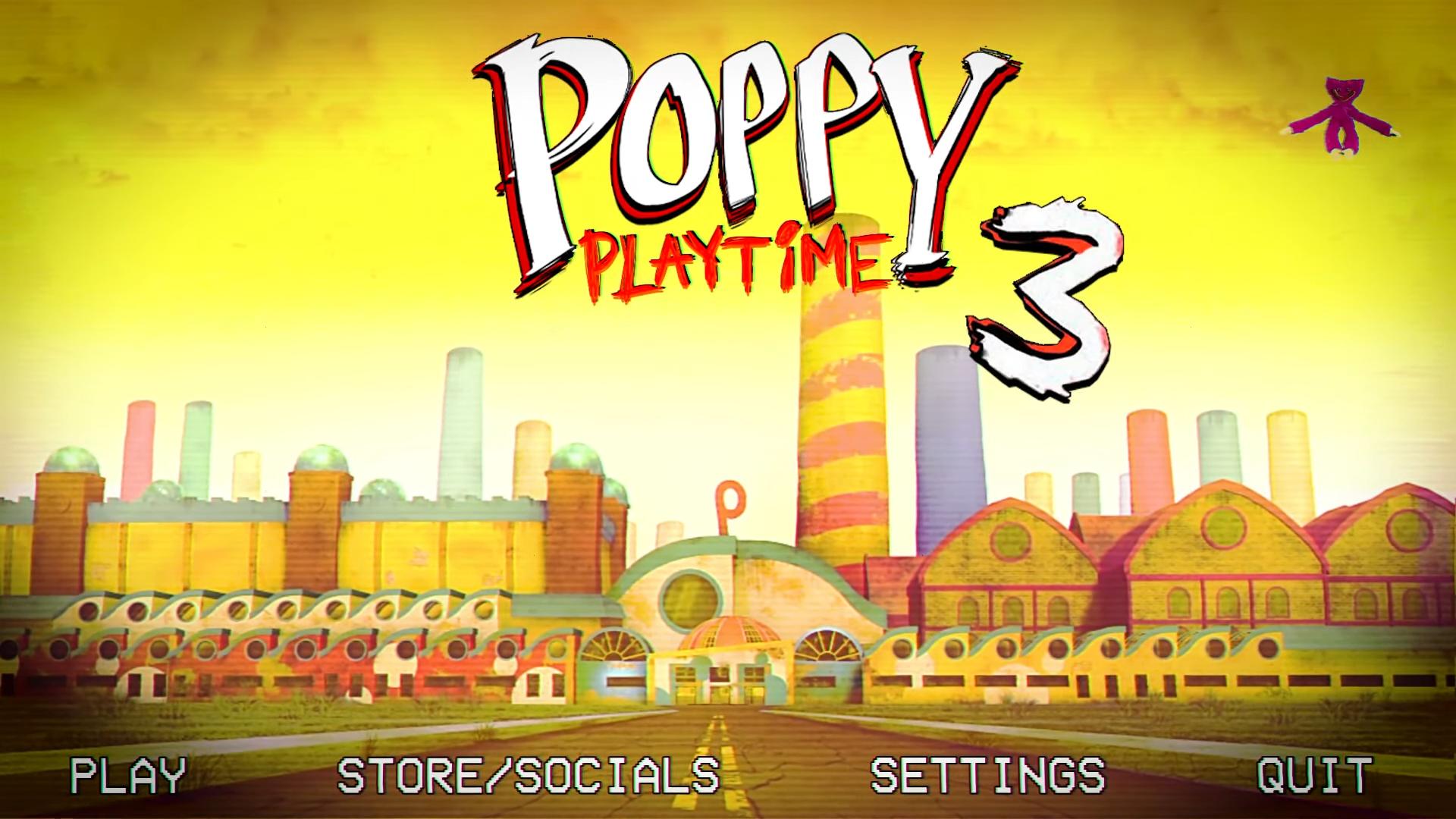 Папе playtime 3. Poppy Playtime игра. Завод Poppy Play time. Фабрика из игры Poppy Playtime. Poppy Playtime главное меню.