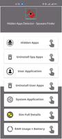 Hidden apps detector - Spyware تصوير الشاشة 1