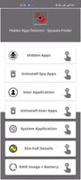 Hidden apps detector - Spyware Screenshot 1
