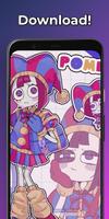 Pomni Circus วอลเปเปอร์ HD ภาพหน้าจอ 2