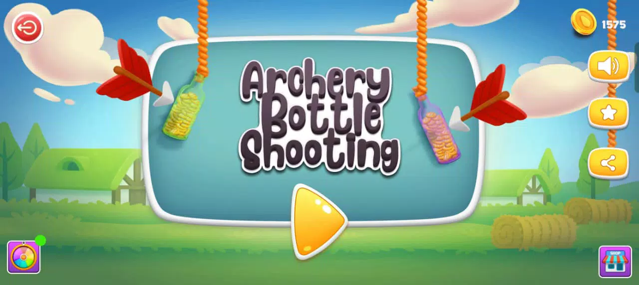 Bottle Shooting Archery Game