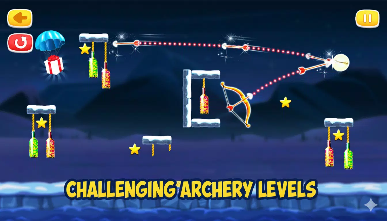 Bottle Shooting Archery Game