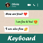 Fancy keyboard fonts & Emoji أيقونة