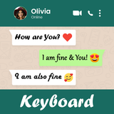 Fancy keyboard fonts & Emoji أيقونة