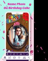 Name On Birthday Cake poster