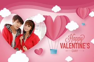 Valentine's day photo frame スクリーンショット 2