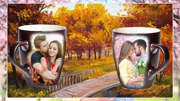 Coffee Cup Dual Photo Frame скриншот 1