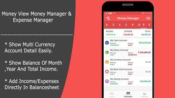 Daily Money View , Money Manager & Expense Manager Ekran Görüntüsü 1