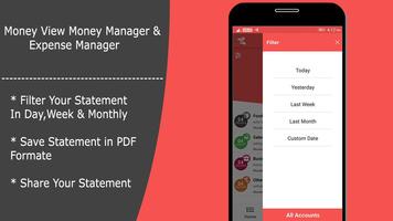 Daily Money View , Money Manager & Expense Manager capture d'écran 2