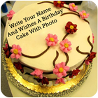 Name Photo On Birthday Cake 图标