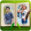 Book Dual Photo Frame