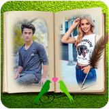 Book Dual Photo Frame icono