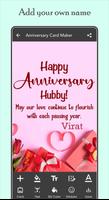 Name On Anniversary Cake Photo imagem de tela 3