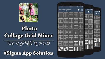 Photo Grid Mixer Affiche