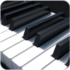 Real Piano Keyboard ícone