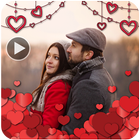 Valentin Day Video Maker Music ícone