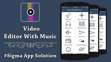 Video Editor With Music plakat