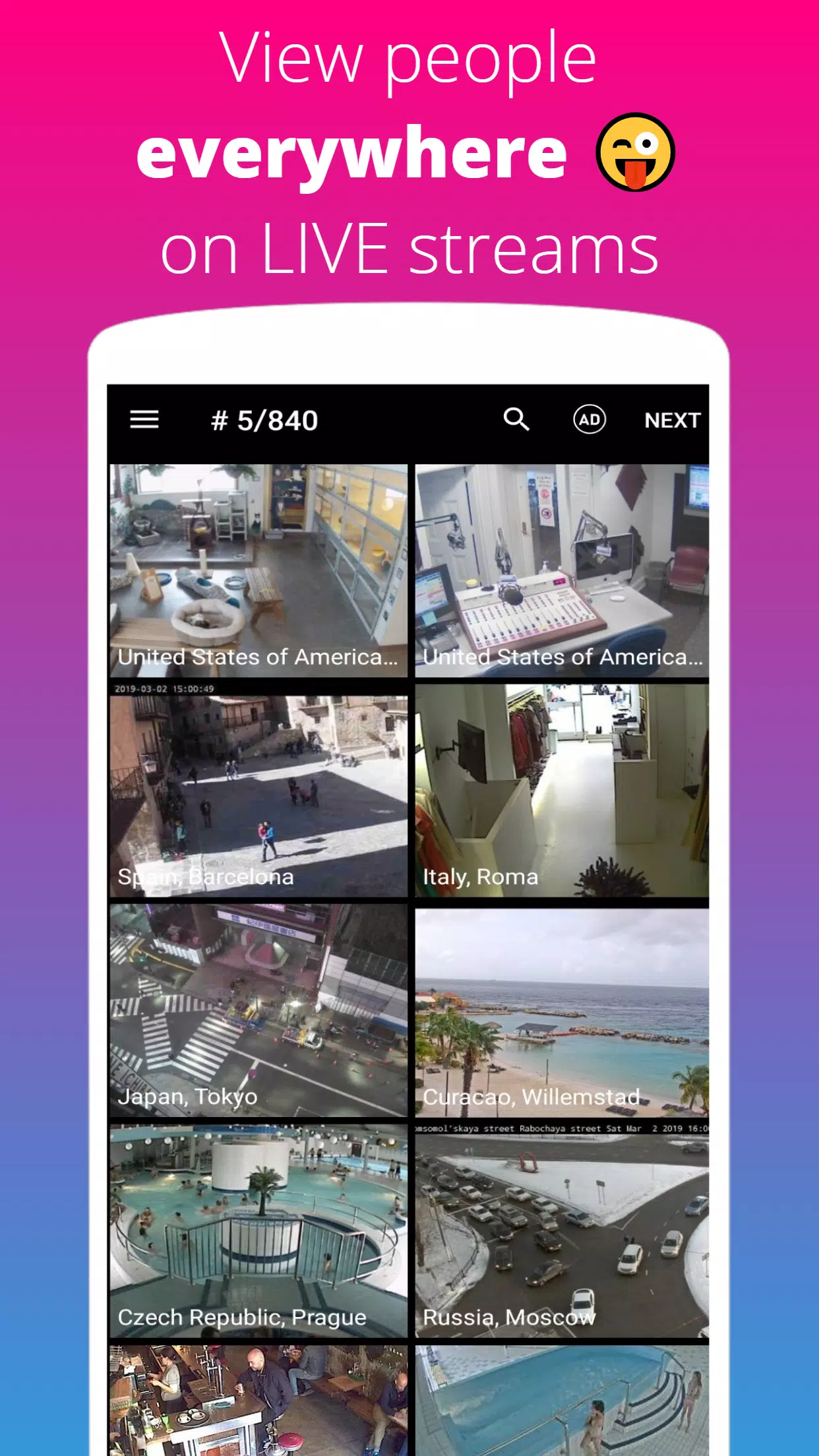 Descarga de APK de Live Camera para Android