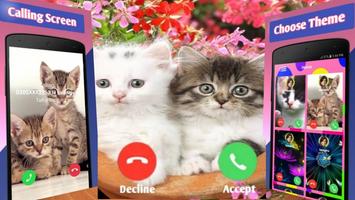 Call Flash Color 3D: Caller Screen Themes Free Poster