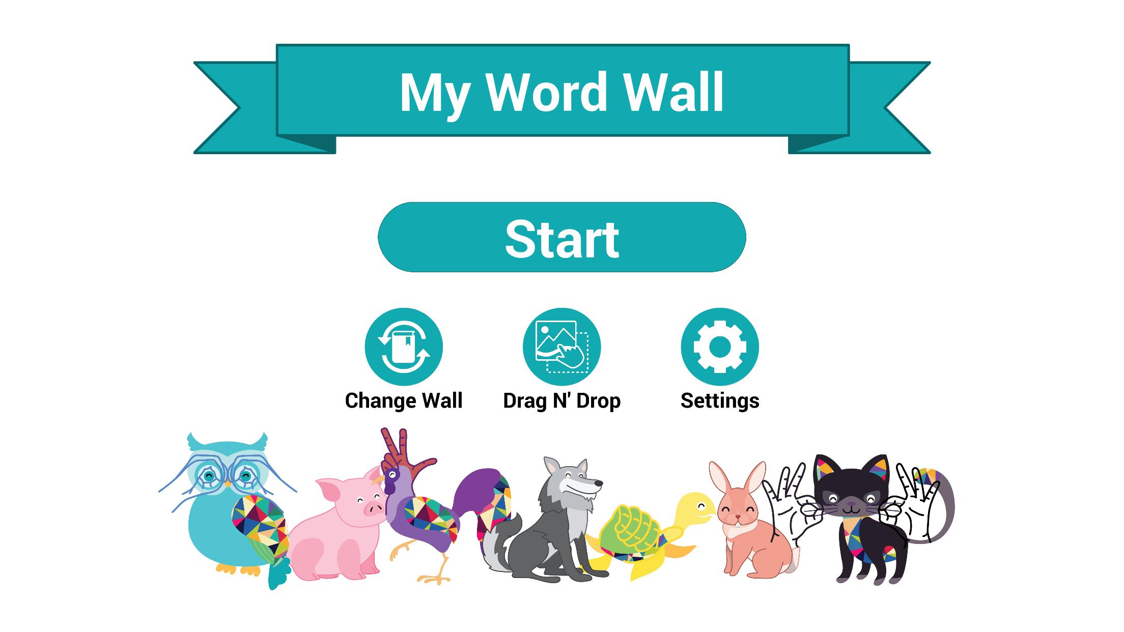 Word Wall. Wordwall es