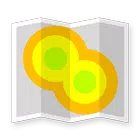 Cell Coverage Map Zeichen