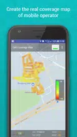 Cell Coverage Map Plakat