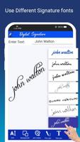 デジタル署名メーカー：デジタル署名作成者 スクリーンショット 2