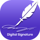 signature électronique icône
