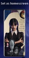 Wednesday Addams Wallpaper HD screenshot 2