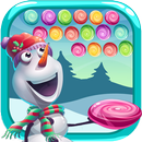 OLAF - frozen candy bubble shooter APK