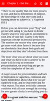 Eat That Frog By Brian Tracy اسکرین شاٹ 1