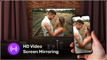 HD Video Screen Mirroring پوسٹر