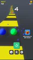 Rolly Road - Speedy Color Ball screenshot 1
