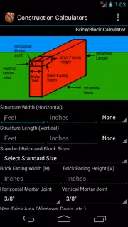 Handy Construction Calculator