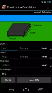 Handy Construction Calculator