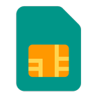 Facture carte recharge icon